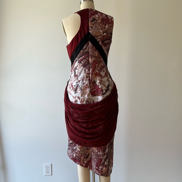 Prabal Gurung Asymmetric Embroidered Dress - Picture 3 of 6